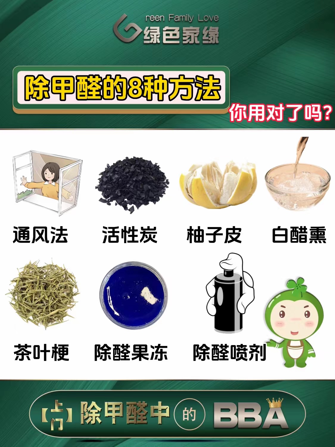 除甲醛的8种方法，你用对了吗？